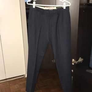 BANANA REPUBLIC TAILORED SLIM FIT WOOL PANTS